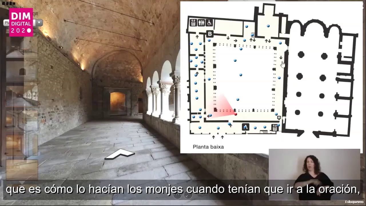 Visita comentada virtual al Monestir de Sant Cugat