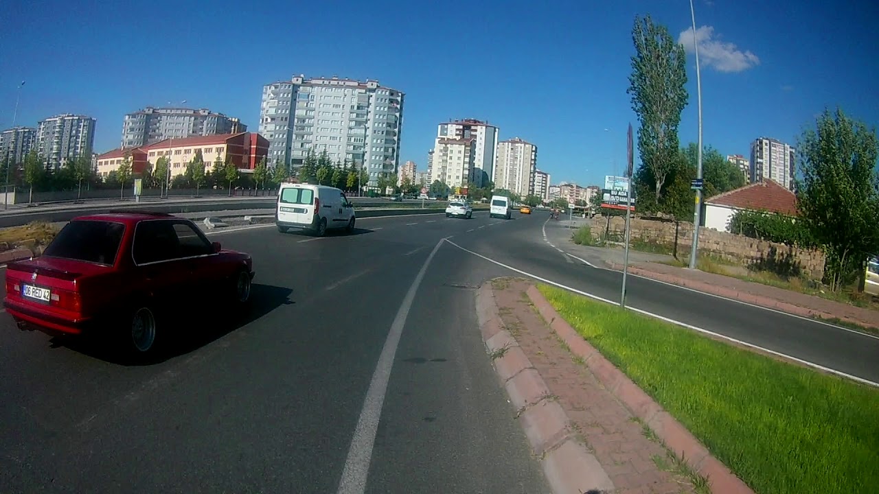 Tuna caddesinden Talas mevlana mahallesine yolculuğumuz -Ps67