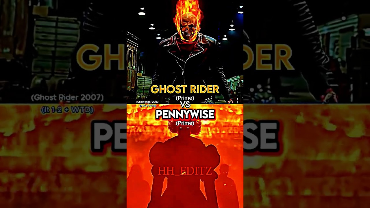 Pennywise vs Ghost Rider