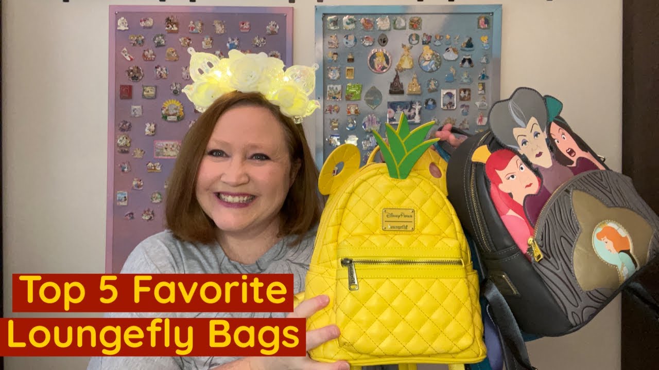 Top 5 Favorite Loungefly Bag | Favorite Mini Backpacks | Disney Loungefly Collection