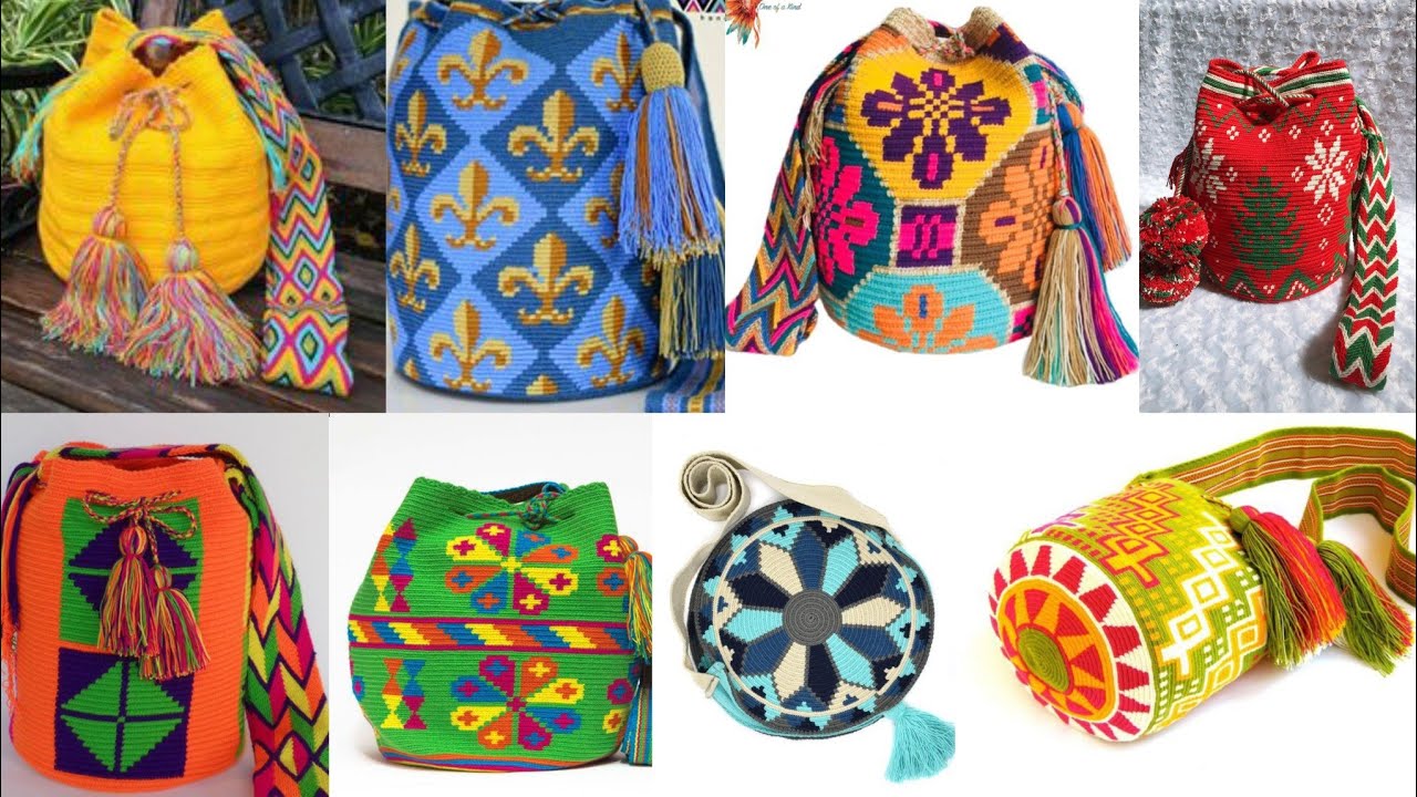 Luxury crochet boho macrame handbag's trending designs ideas #Fashion bags #Designer handbags
