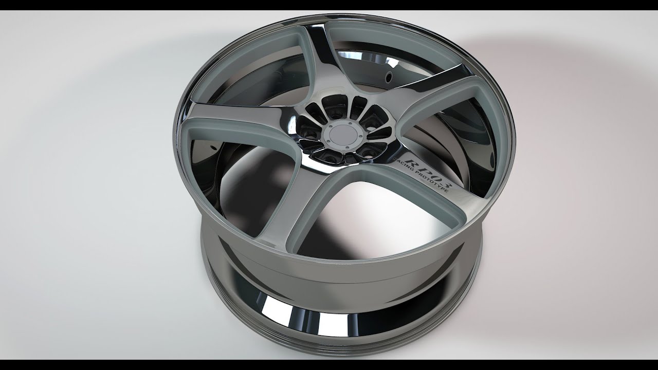 Rim speed modeling / Cinema 4D / RP03 Sub-D Modeling