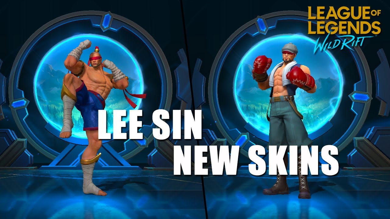 Muay Thai and Knockout Lee Sin Now Available! - LoL WILD RIFT New Skins