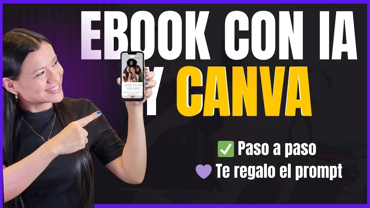 Crea eBooks con IA en minutos (Sin ser experta, sin escribir desde cero)