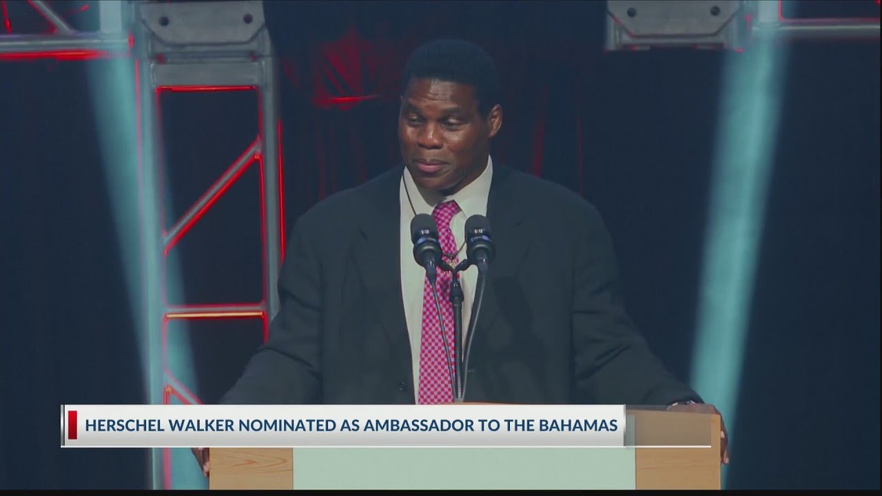 Herschel Walker nominated as ambassador to the Bahamas: Trump
