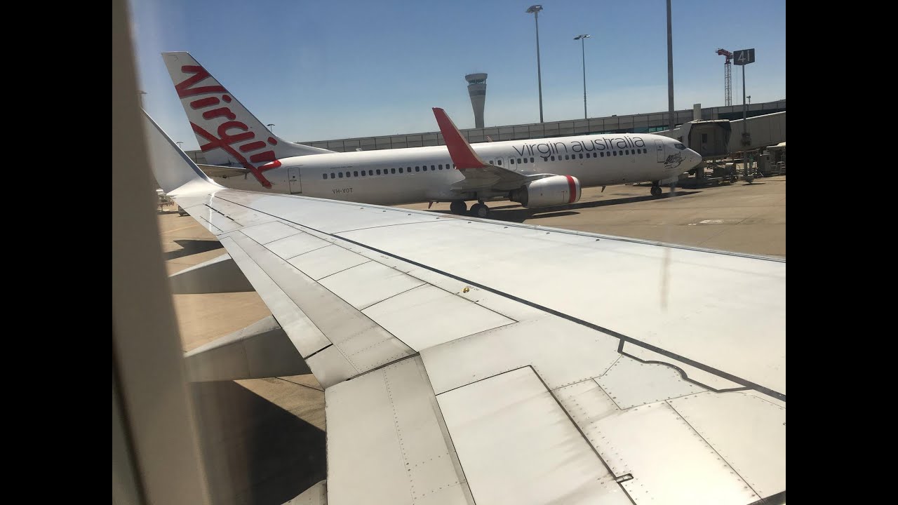 Virgin Australia Flight VA1117 Brisbane to Proserpine Queensland Australia Take Off and Landing