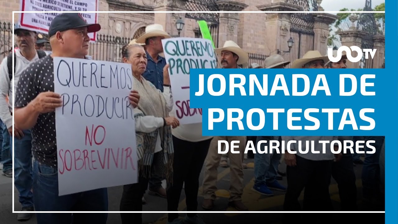 Campesinos protestan con tomas de oficinas y bloqueos de carreteras