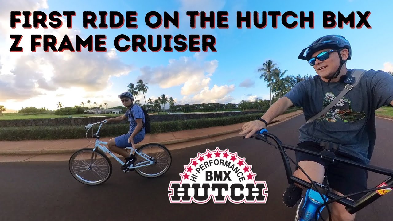 First Ride on the Hutch BMX 29