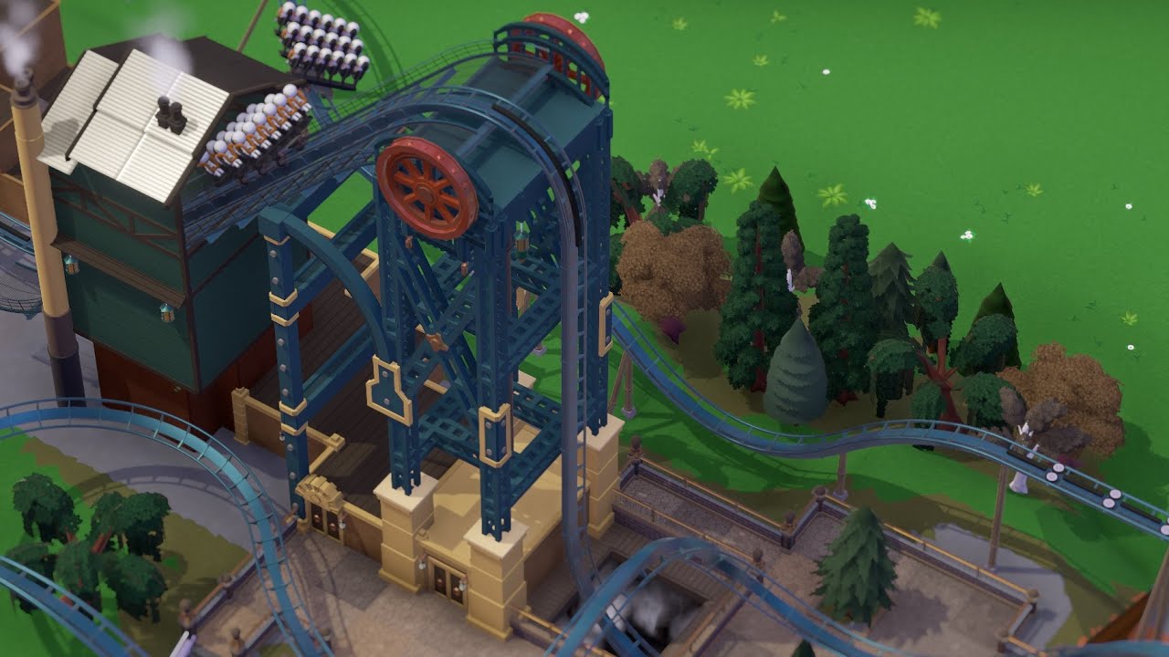 Parkitect - Europa Empire - Episode 6: B&M Dive Coaster (Baron?)