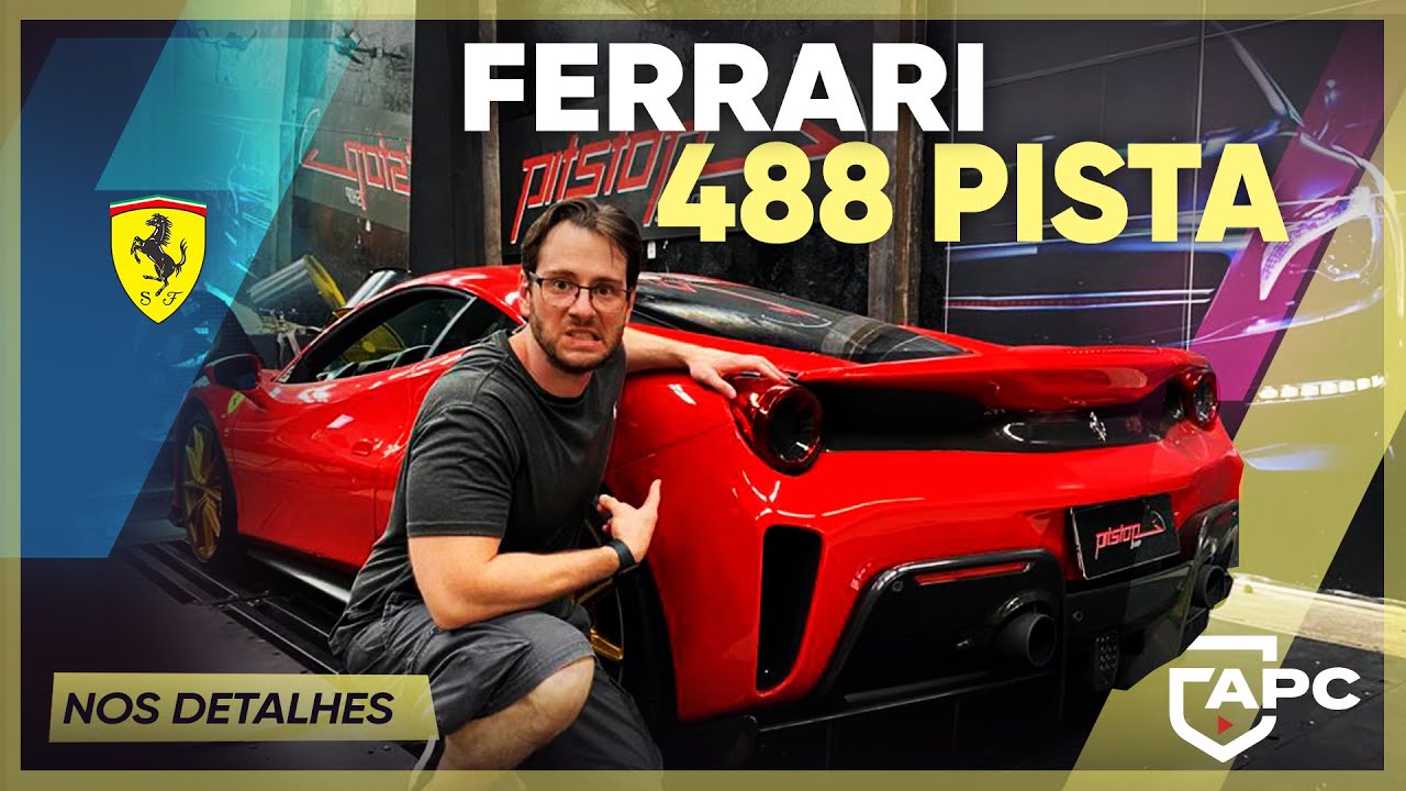 FERRARI 488 PISTA DE PERTO - PITSTOPSHOP| ApC