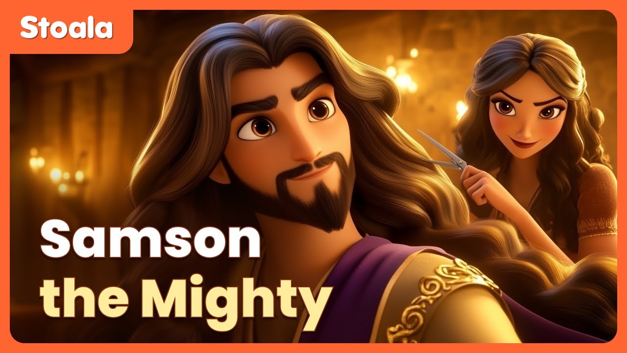 Samson&rsquo;s Secret: A Haircut That Changed Everything | Bible Story for Kids | Stoala