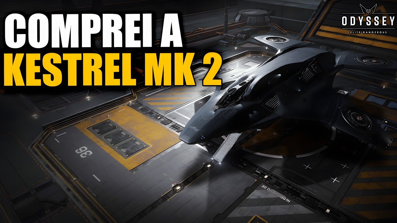 Minhas primeiras IMPRESSÕES! Kestrel MK 2! Elite Dangerous 2026
