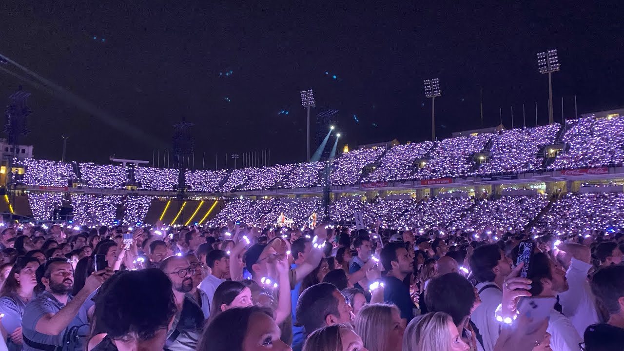 COLDPLAY - A SKY FULL OF STARS / BARCELONA ESTADI LLUIS COMPANYS - THE MUSIC OF THE SPHERES TOUR