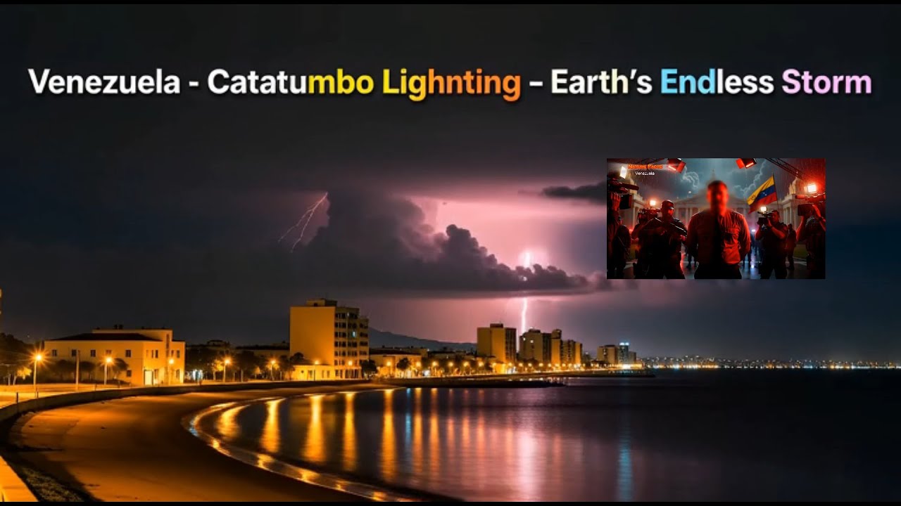 Venezuela - Catatumbo Lightning – Earth’s Endless Storm #facts #knowledge #viral