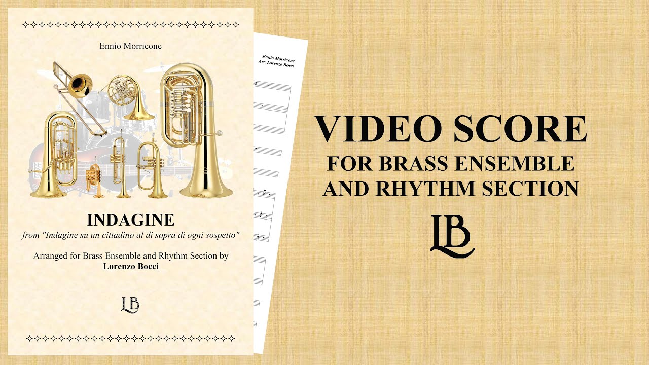 Indagine su un cittadino al di sopra di ogni sospetto (E. Morricone) - arranged by Lorenzo Bocci
