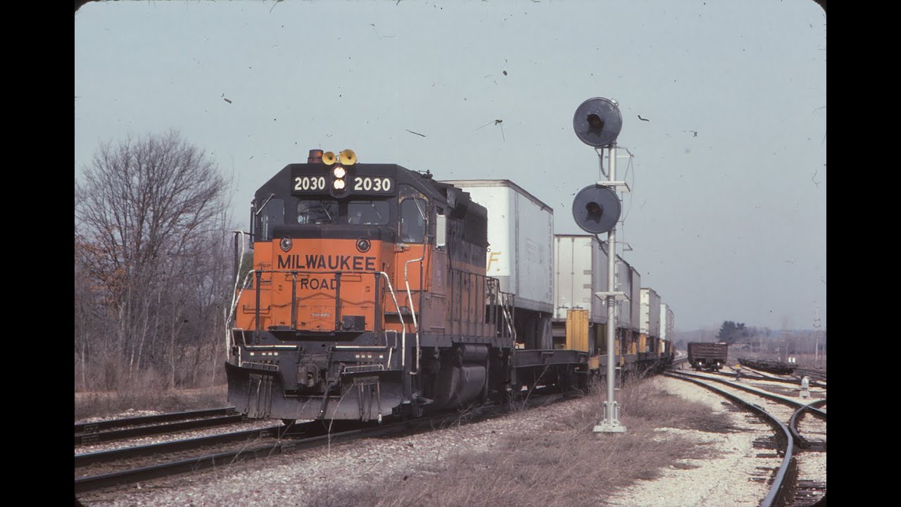 Milwaukee Road in western Wisconsin 1982-1986