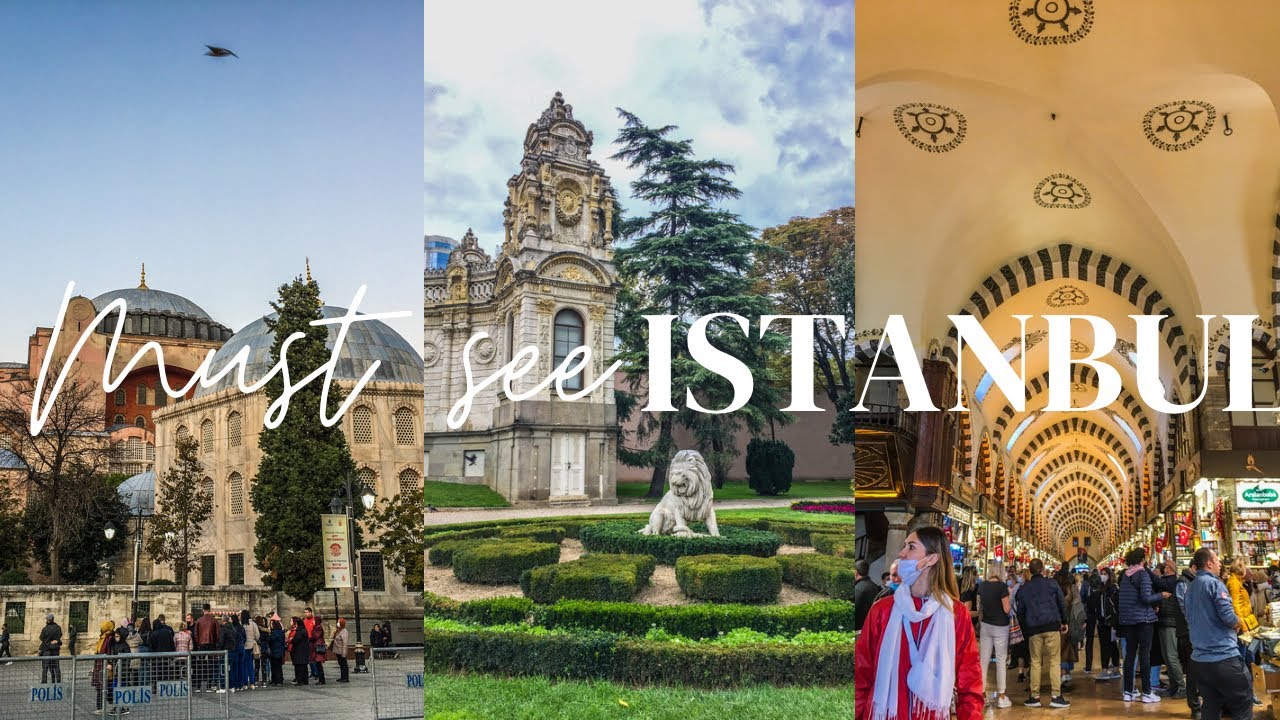 🇹🇷 Where to go in Istanbul ~ Dolmabahce-Agia Sofia-Taksim Mosque-Churches