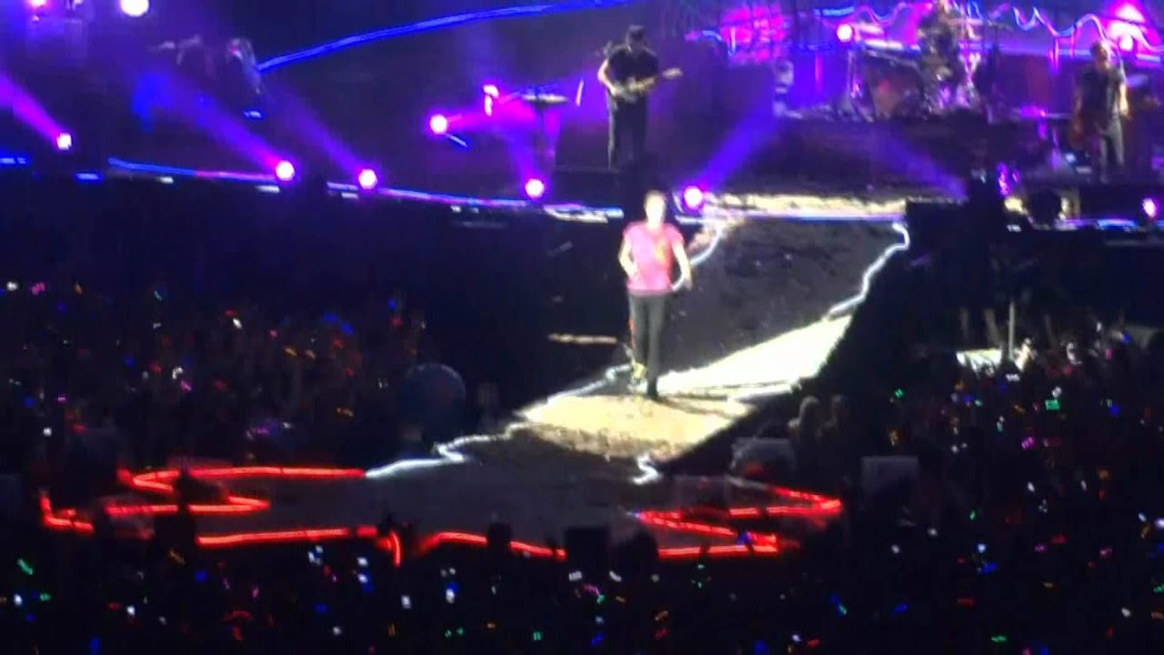 Fireworks! Every Teardrop is a Waterfall - Coldplay Live at Ricoh Arena 29th May 2012