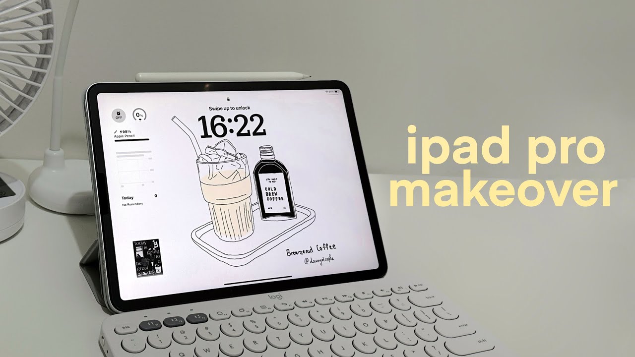 IPAD PRO MAKEOVER for IOS 17! ✨customize with me (productive + minimalist)