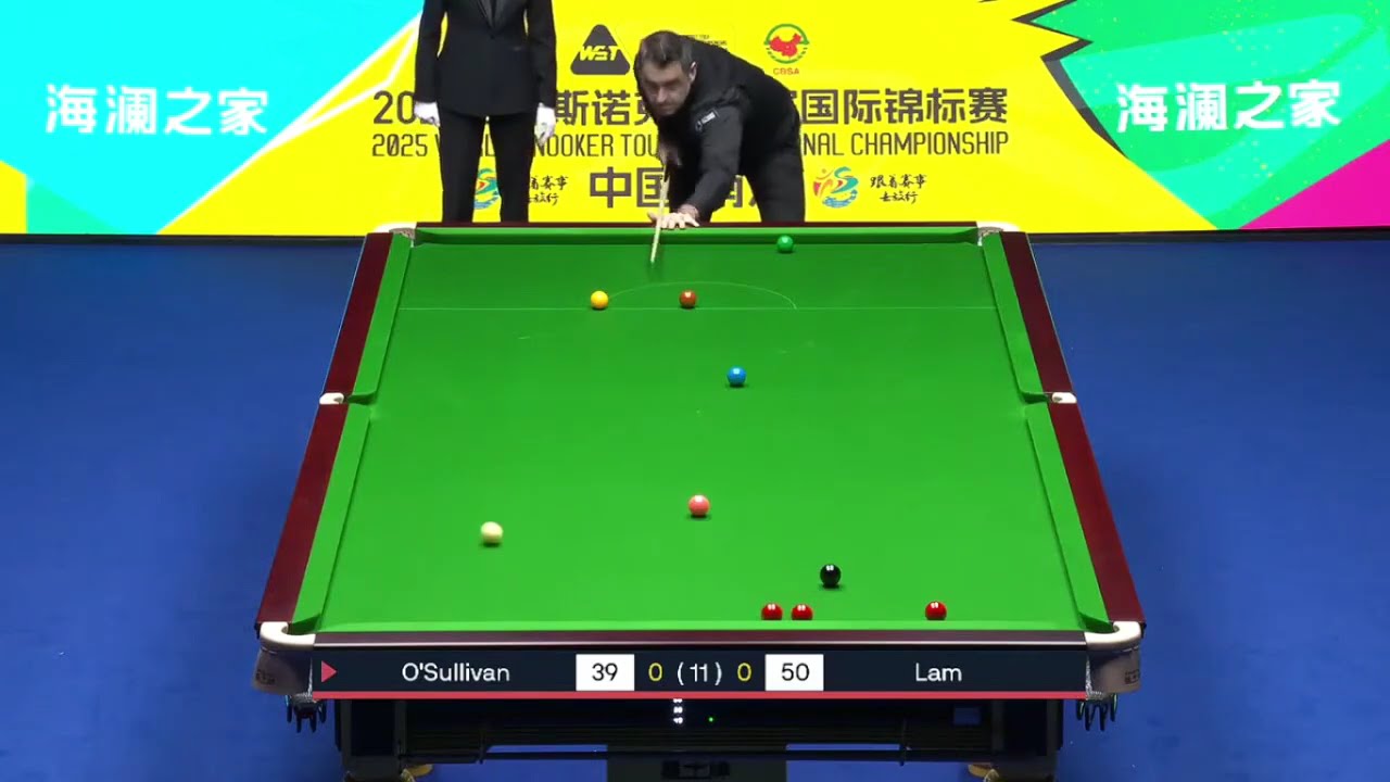 snooker championship 2025 Sullivan vs Lam match highlight