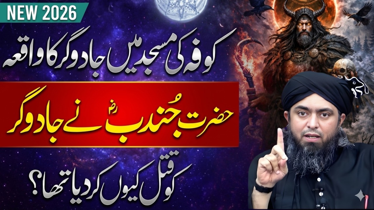 Hazrat Jundab RA Ne Jadugar Ko Qata-l Kyun Kiya? Kufa Masjid Ka  Waqia | Engineer Muhammad Ali Mirza