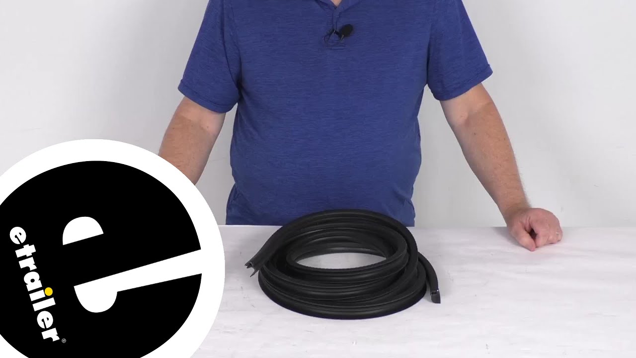 etrailer | Comprehensive Review: Rubber Lip Seal for RV Compartment Doors
