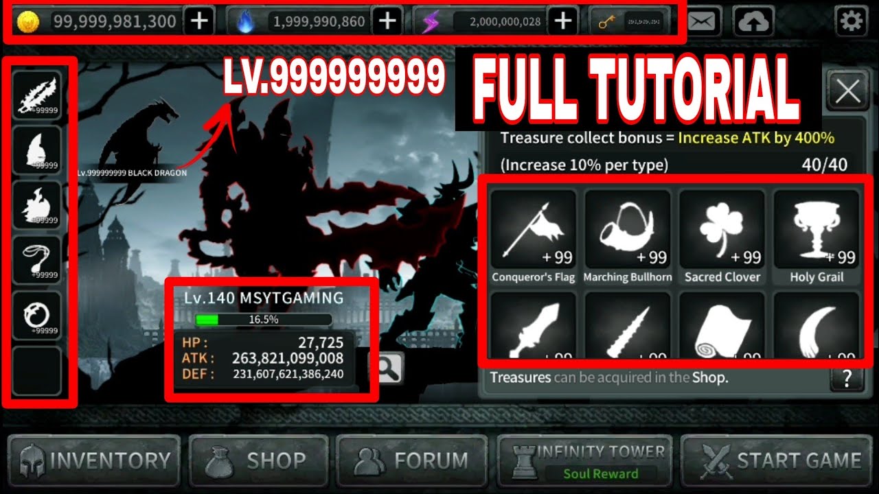 DARK SWORD HACK || NO ROOT || BY MS-YT-GAMING