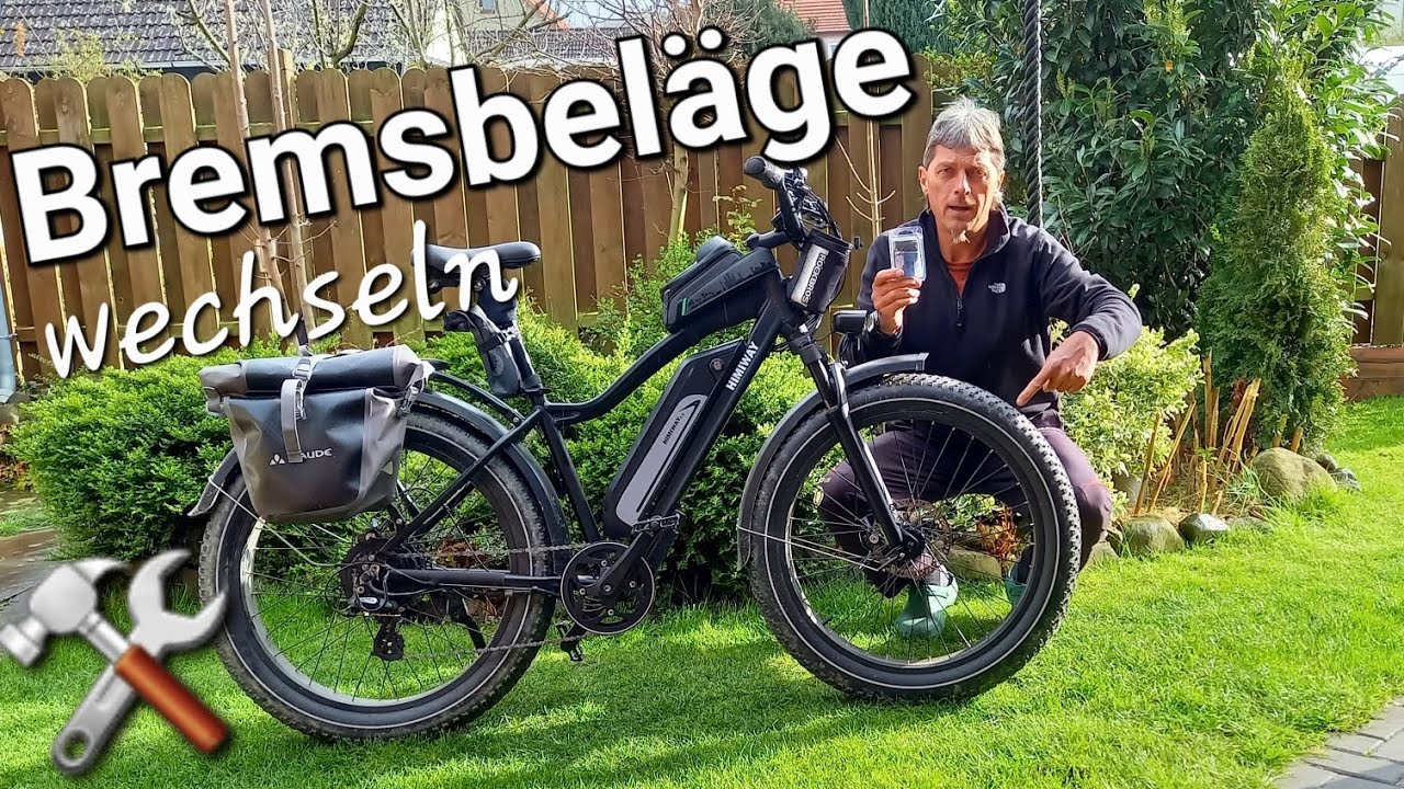 🚴‍♂️ Himiway Cruiser 🛠 Bremsbeläge selber wechseln #himiway #ebike #fahrrad #selbermachen