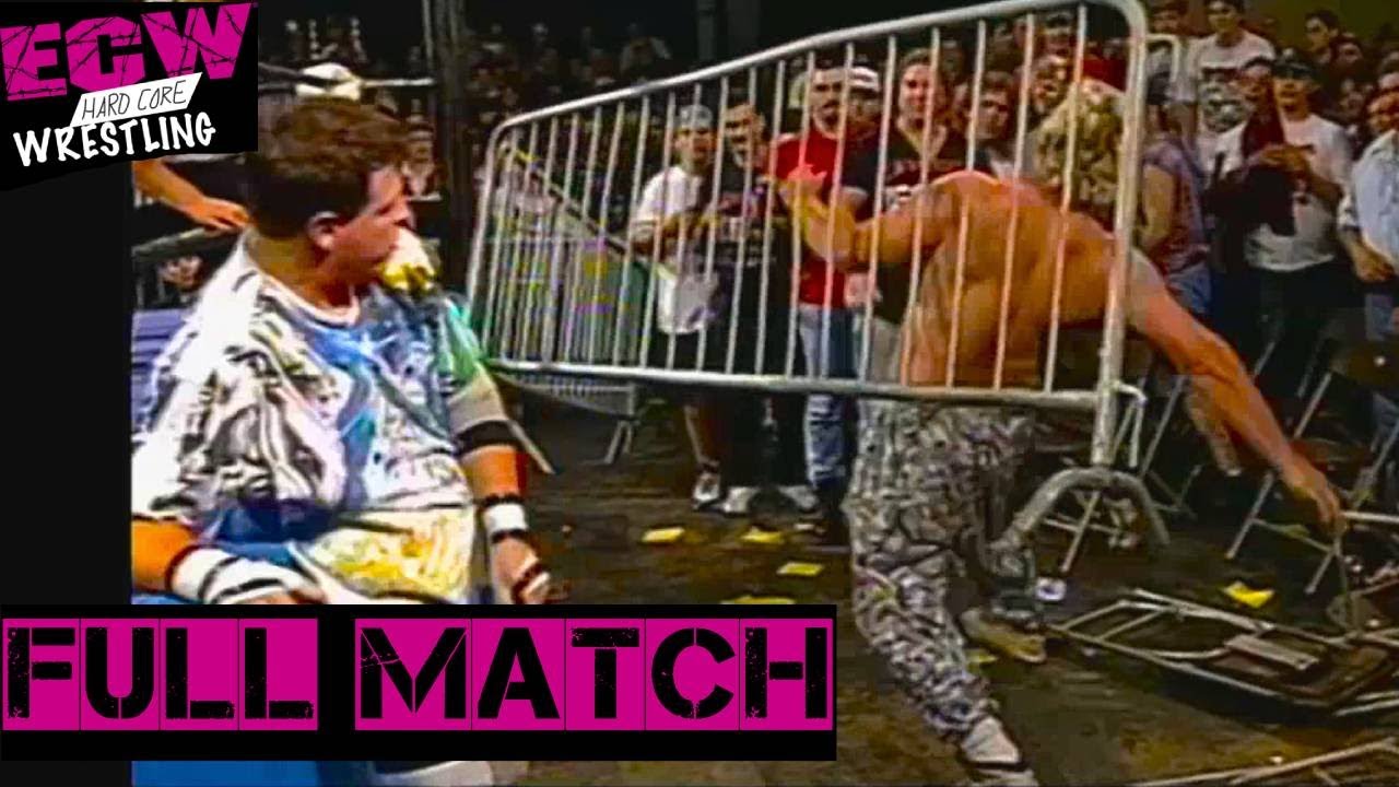 ECW - BADASS MATCH - Sandman Vs Mikey Whipwreck