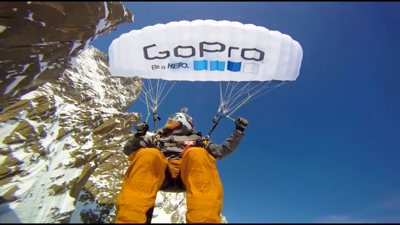 GoPro HD: Speedflying at Chamonix