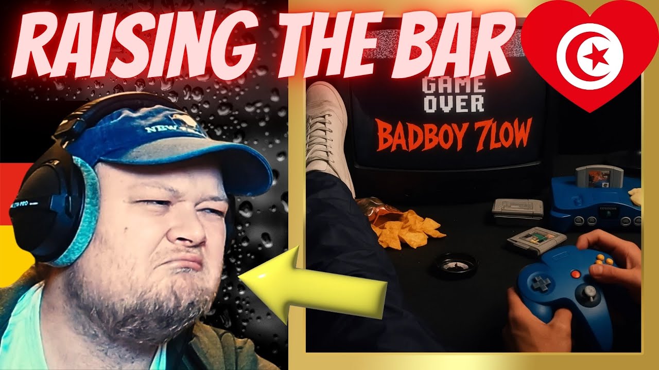 🇹🇳 Badboy 7low - Game Over CLASH | German Reaction