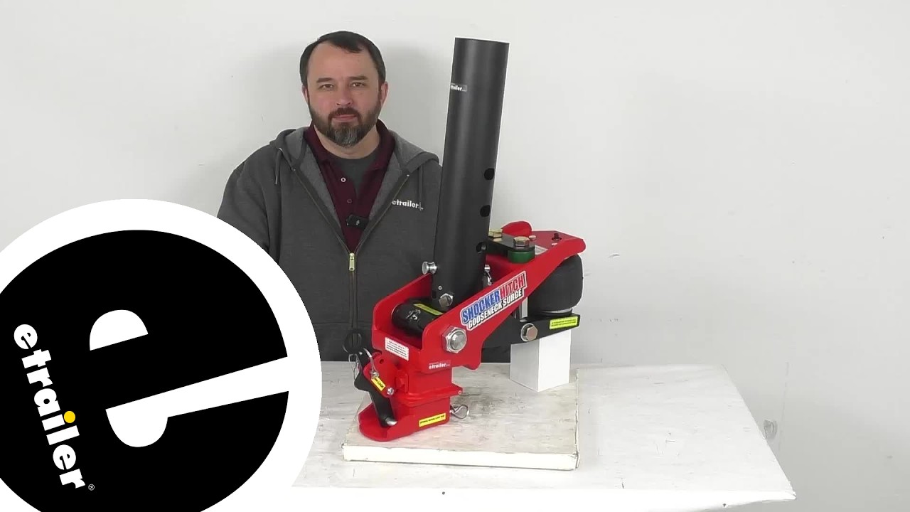 etrailer | Review of Shocker Hitch Gooseneck Coupler - Air Cushioned Gooseneck Coupler - SHK57YR