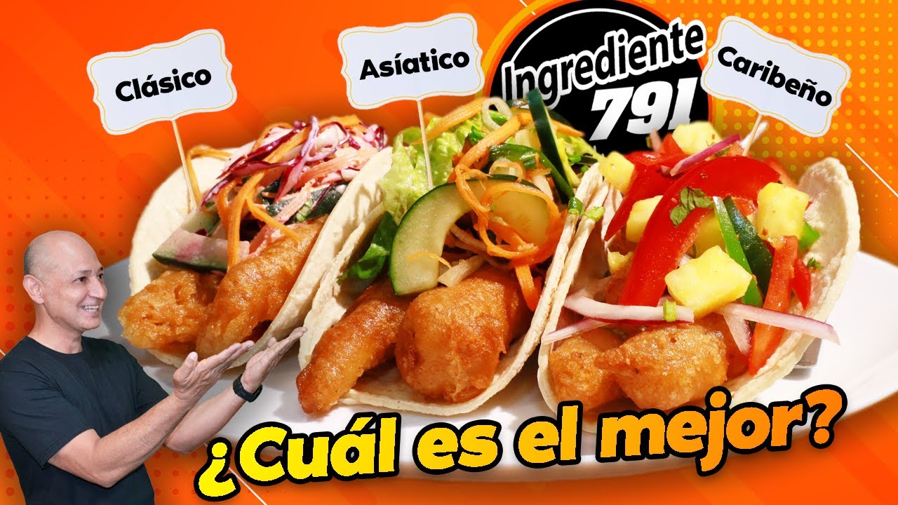 🌮 ¡Los MEJORES Tacos de Pescado! 3 Estilos Irresistibles 🐟