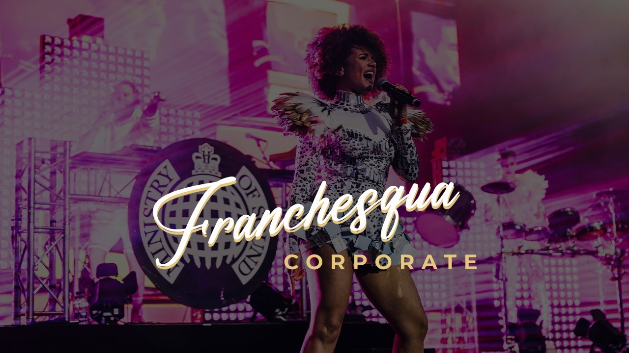 Franchesqua Sings Corporate Entertainment
