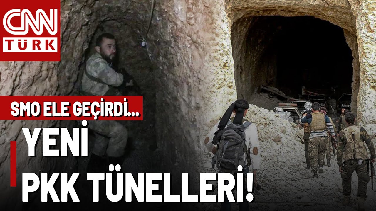 SMO Ele Geçirdi, CNN TÜRK Görüntüledi! İşte Münbiç'teki 15 KM'lik PKK Tüneli...