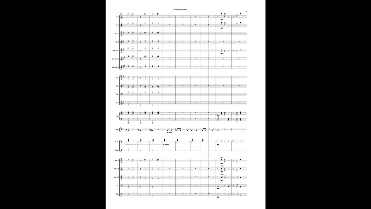 Hommage a Bartók by Pál kadosa