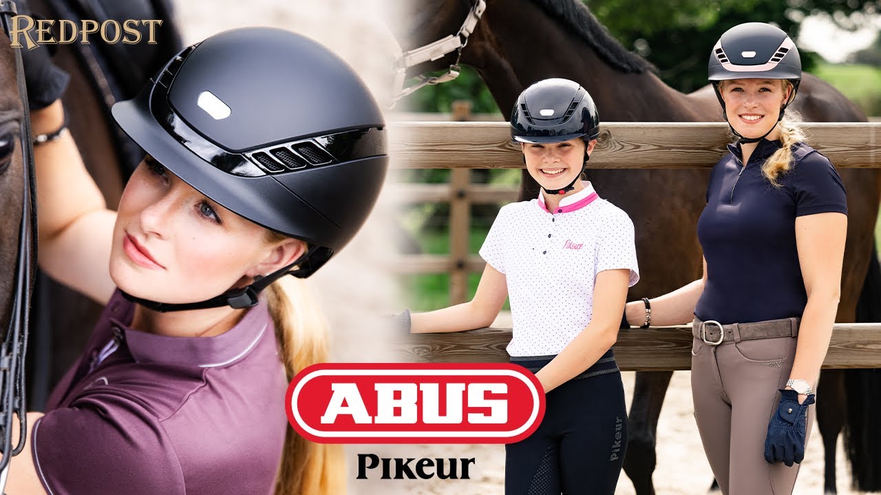 Abus x Pikeur Equestrian Riding Hats | At Redpost Equestrian