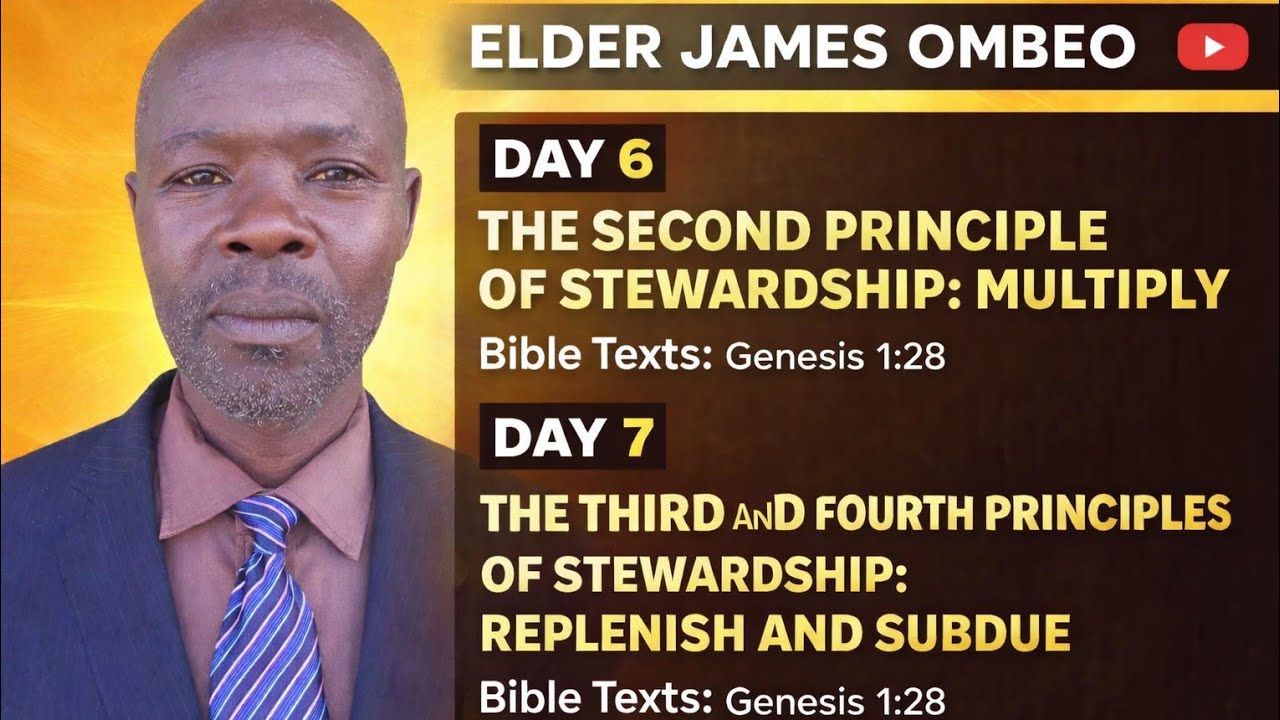 STEWARDSHIP WEEK OF PRAYER.DAY 6 &7. 13TH FEBRUARY 2026