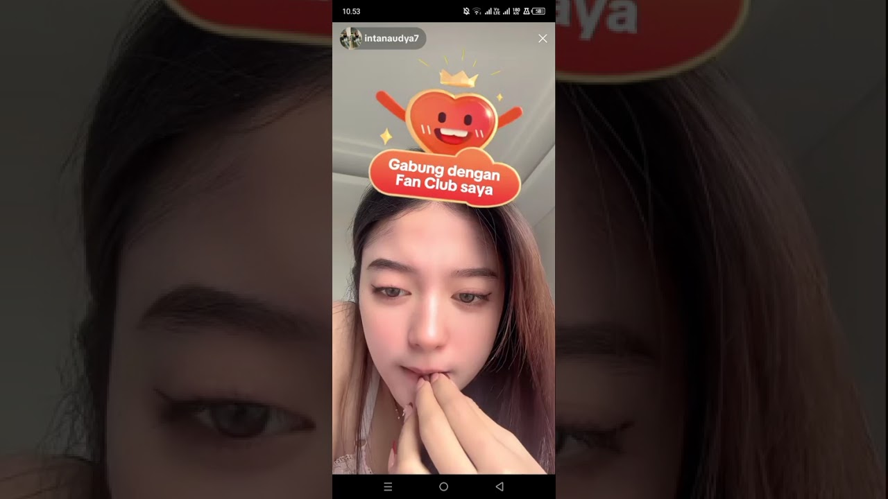 Baru bangun blm mandi #cantik #tiktok #mulus #live 