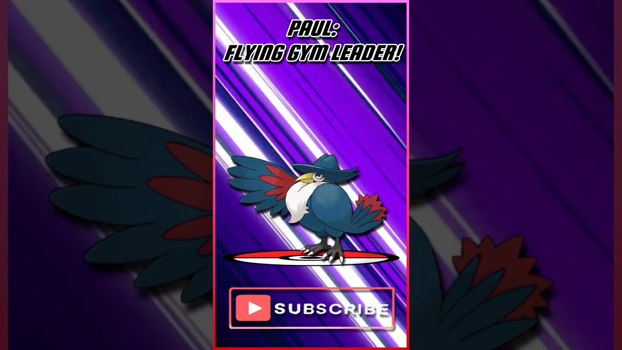 What If Paul was a GYM LEADER? / Flying Type #shorts