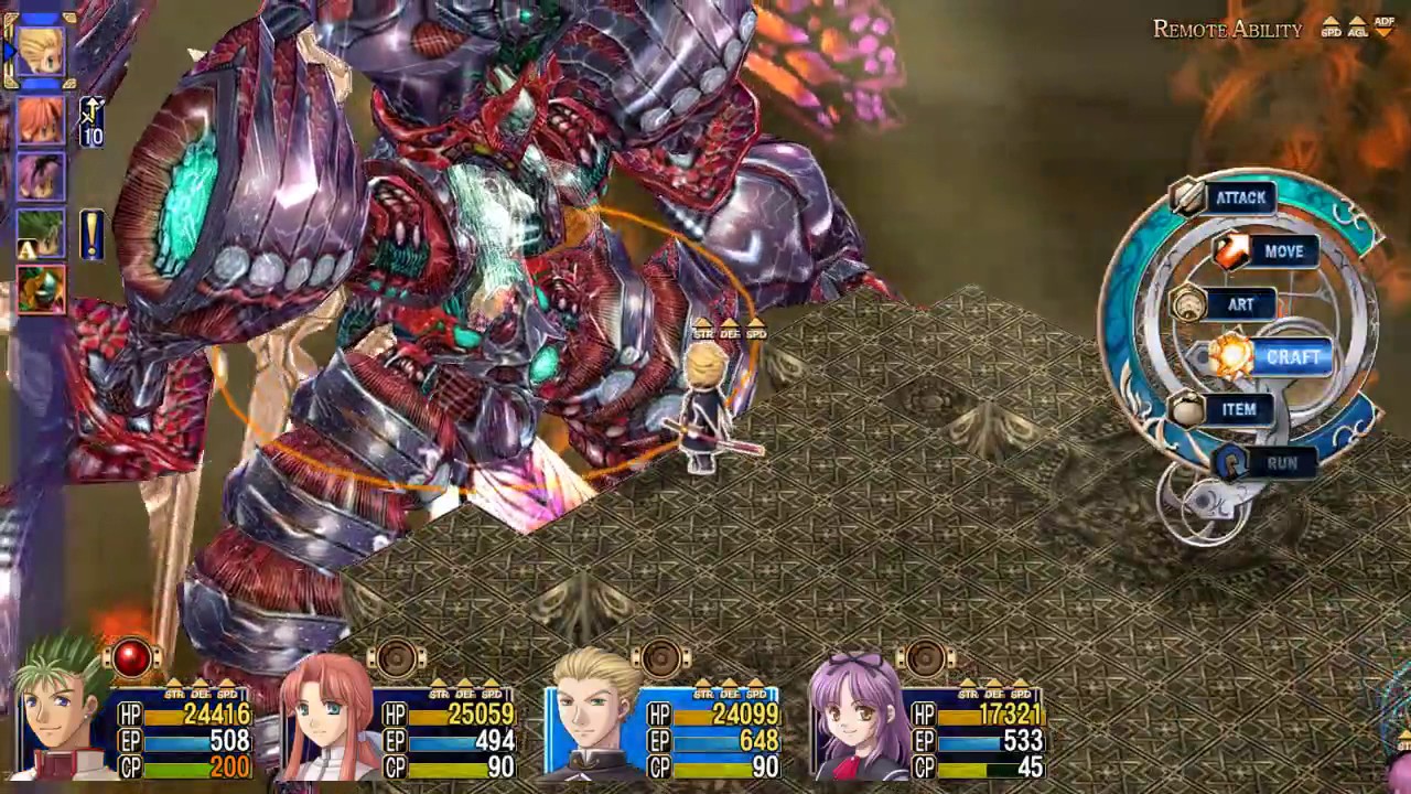 Trails in the Sky the 3rd - Chapter 8 Final Boss: Anima Mundi (Nightmare Mode)
