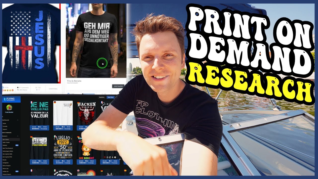 NISCHE FINDEN (Research) verschiedene Methoden - Print on Demand Dropshipping