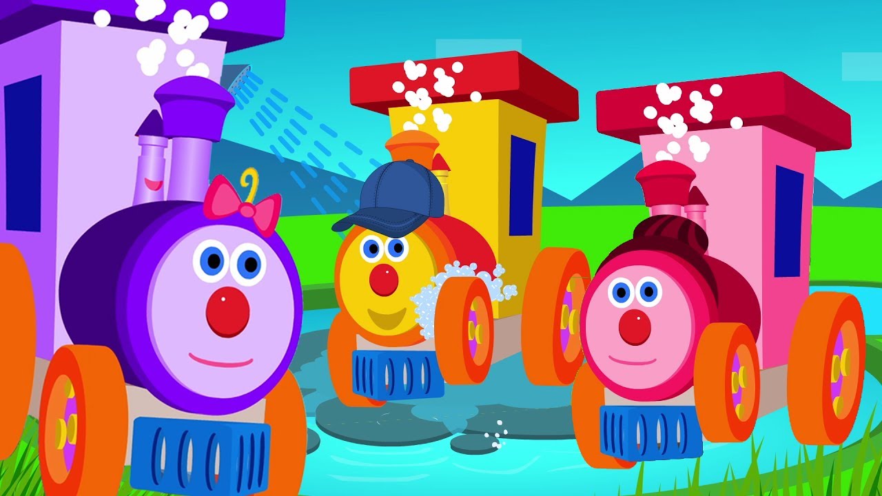 Ben Treno Dito famiglia | bambini poesie | Ben The Train | Nursery Rhymes | Ben Train Finger Family