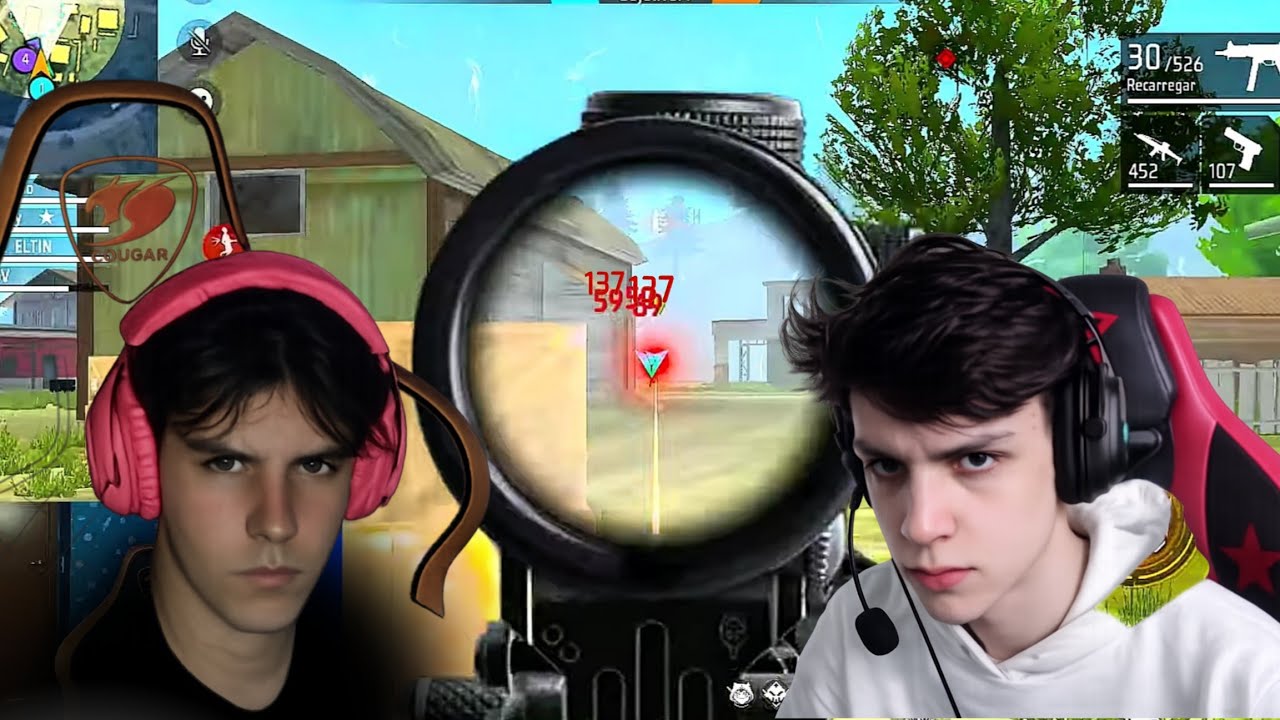 TWONINE VS MANDELA!! 4X4 ACIRRADISSIMO🔥COM OS GIGANTES DO FREE FIRE 💸