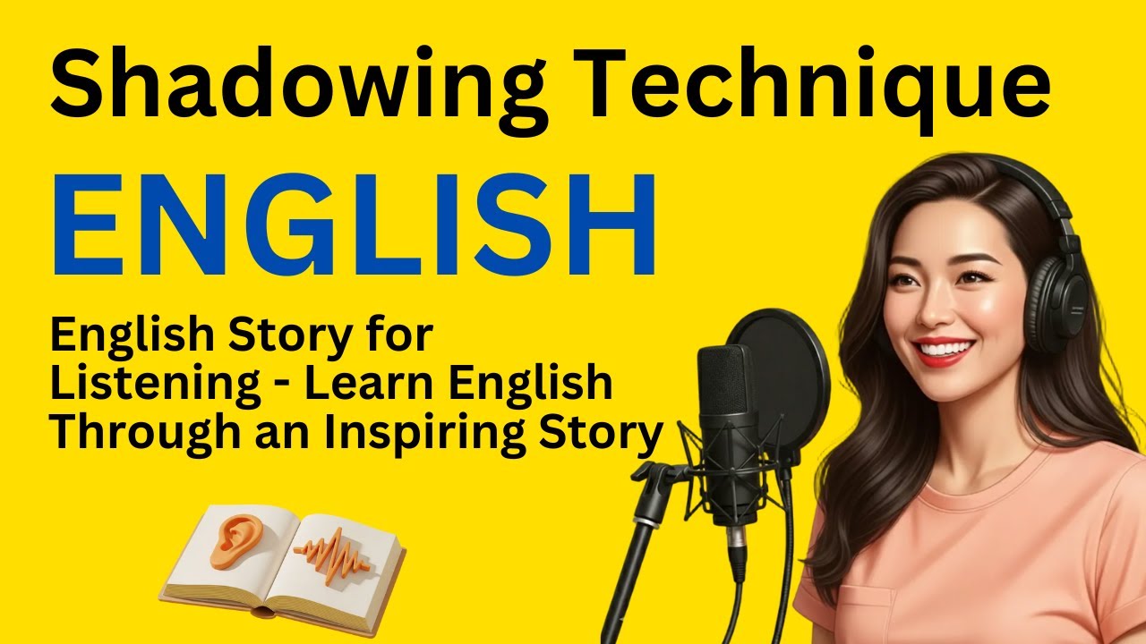 Shadowing Technique English | English Story for Listening - Learn English Through an Inspiring Story