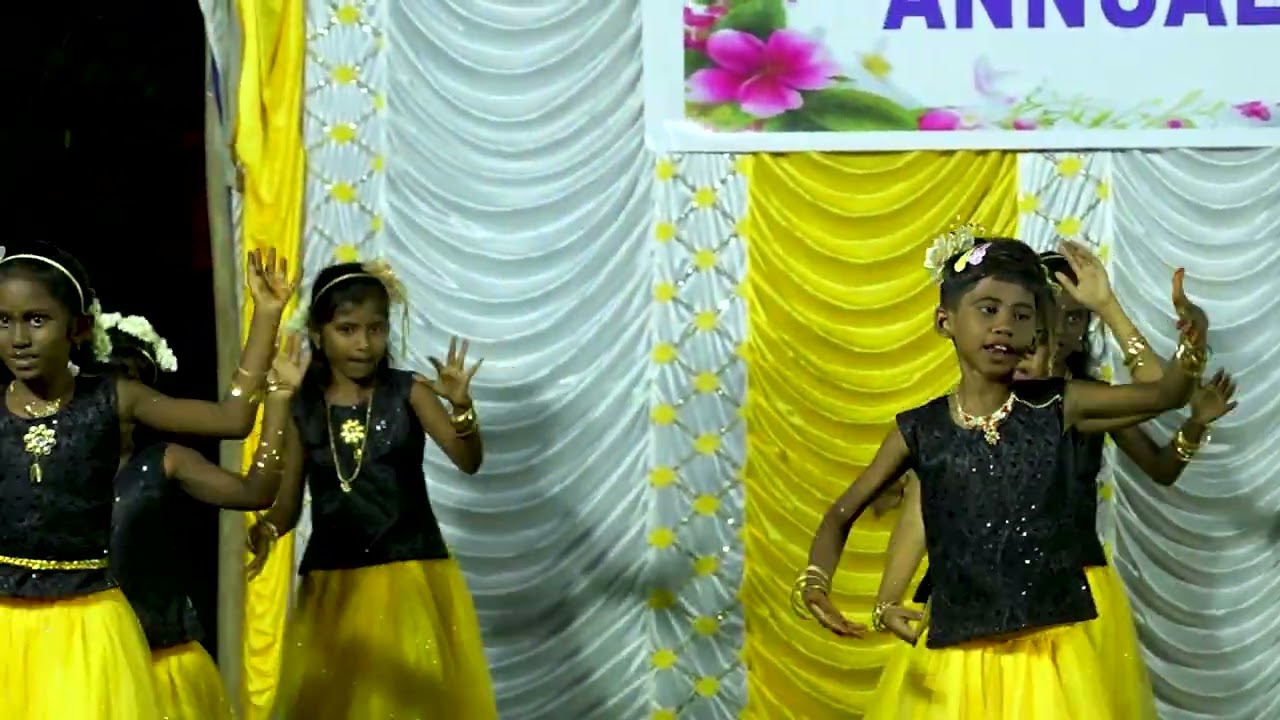 Annual Day Feb 2026 - Dance by Third StandardGirls - PUPS GOVT School
