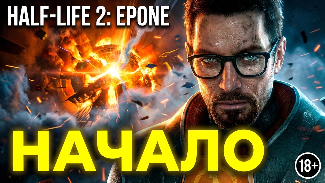 HALF LIFE 2: EPISODE ONE СТРИМ 18+ : (1) ПОБЕГ