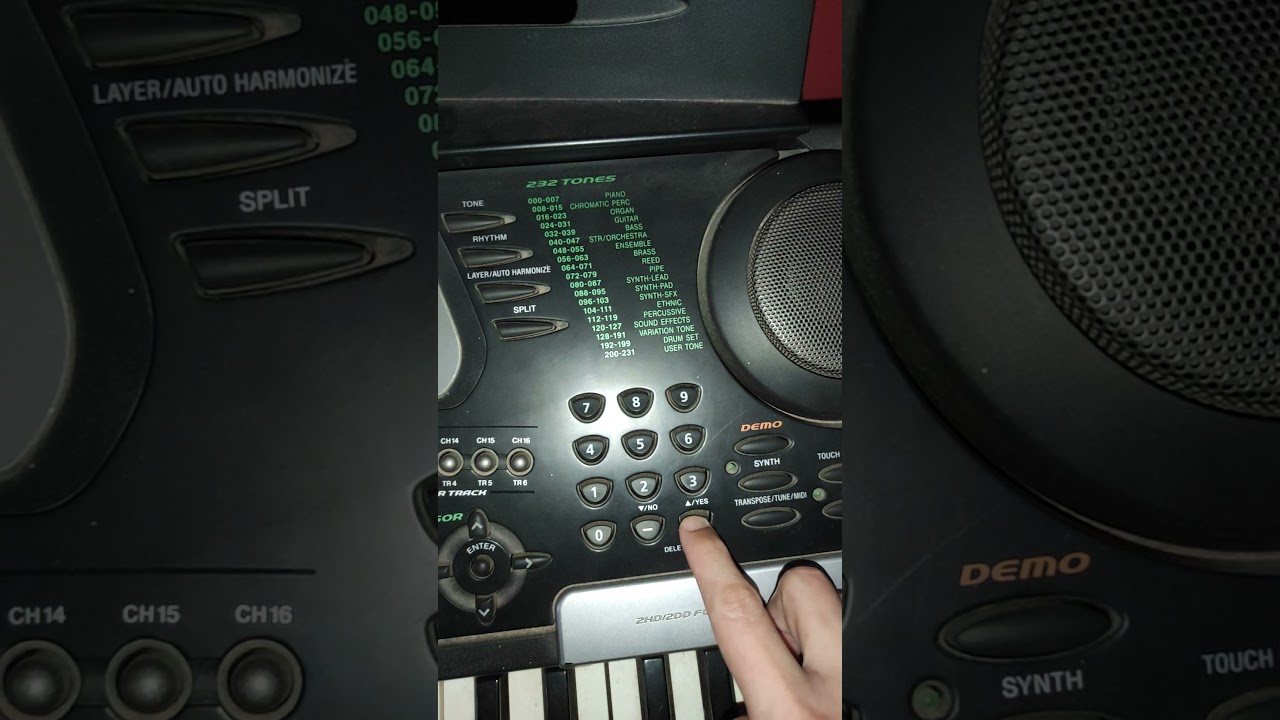 Keyboard casio CTK 731