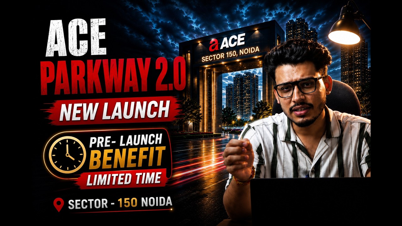 ACE Parkway 2.0? | ACE New Launch Sector 150 Noida | Project Overview | +91 93550 52523