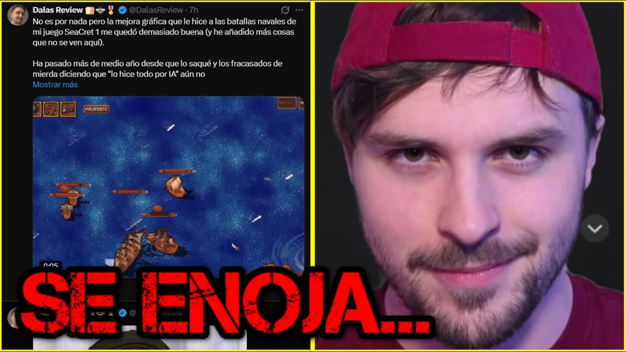 DALAS PRESENTA LA ACTUALIZACION DE SU JUEGO SEACRET Y LLAMA FRACASADOS A HATERS...